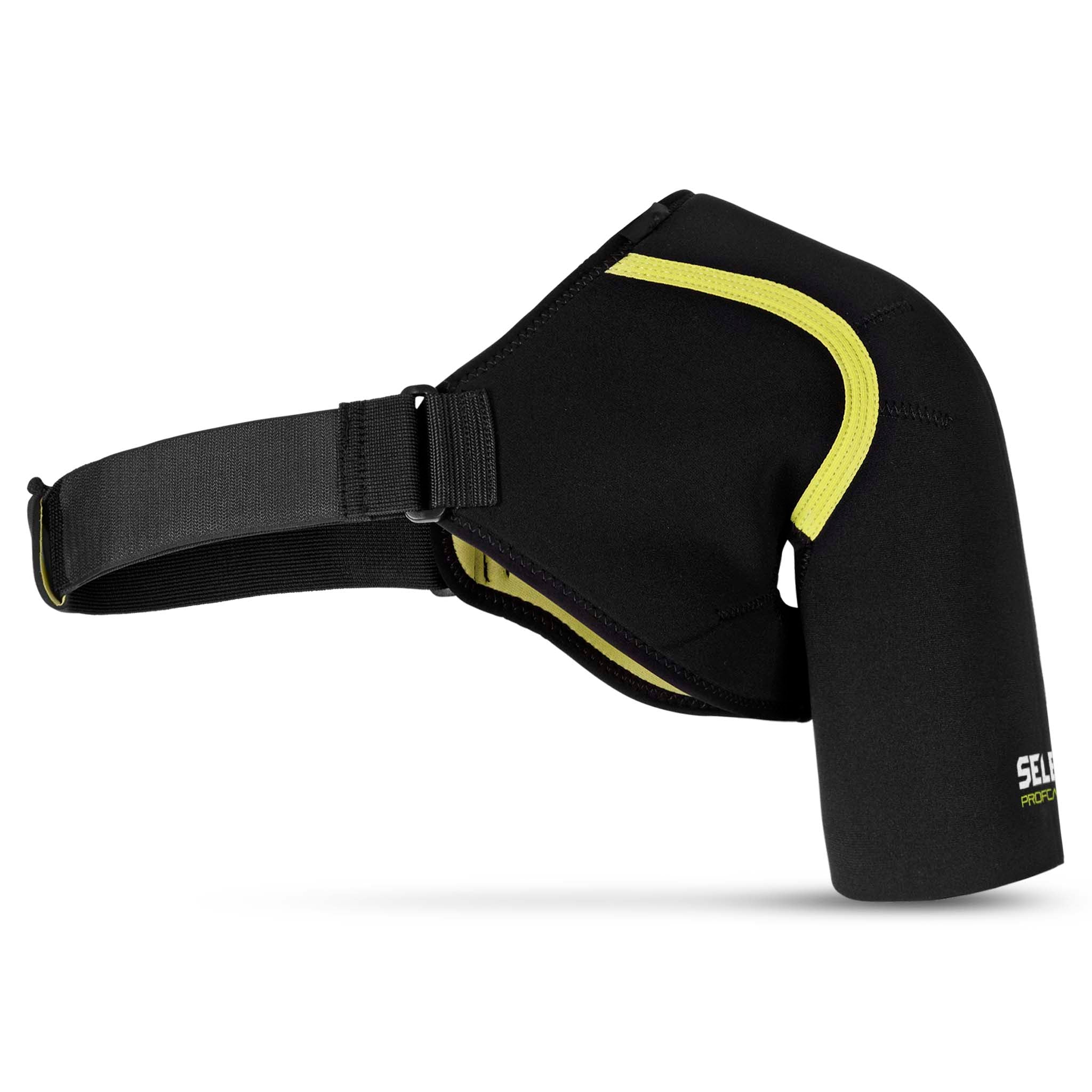Buy Sx641 Black Sports Double Shoulder Brace Support Strap Wrap